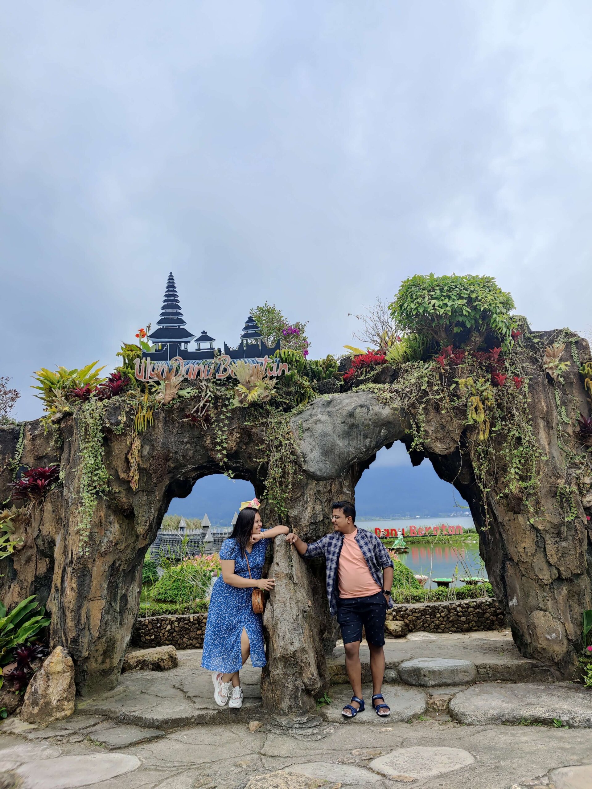 Picture of Suman at Ulun Danu Baratan - Sumancasm